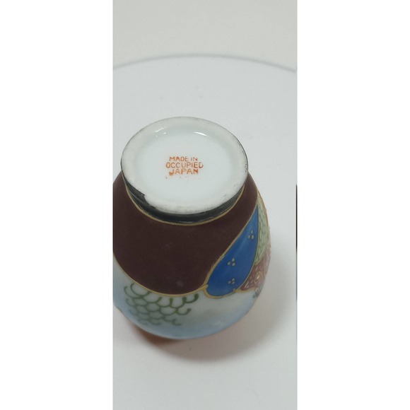 Vintage Mini Lady Bud Vase Raise Hand Painted Occupied Japan (bvb) - Picture 8 of 8
